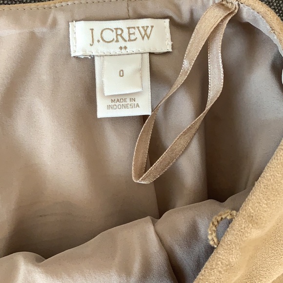 J Crew Faux Suede Mini Skirt - Picture 2 of 5